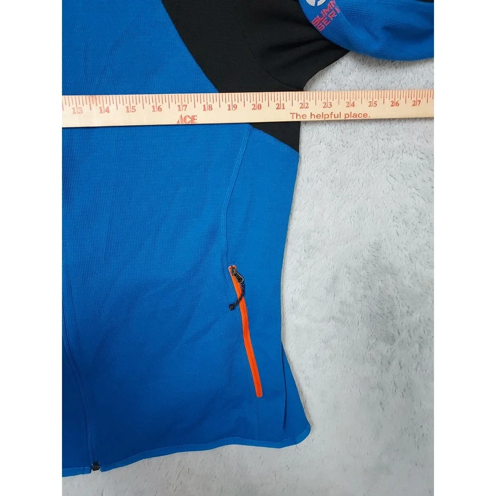 The North Face Jacket Men XL Summit Series Infiesto Polartec Blue Full Zip Mock